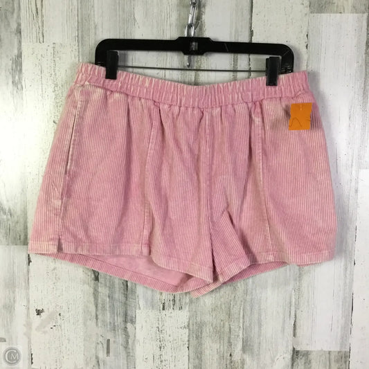 Shorts By Simply Southern In Pink, Size: Xl