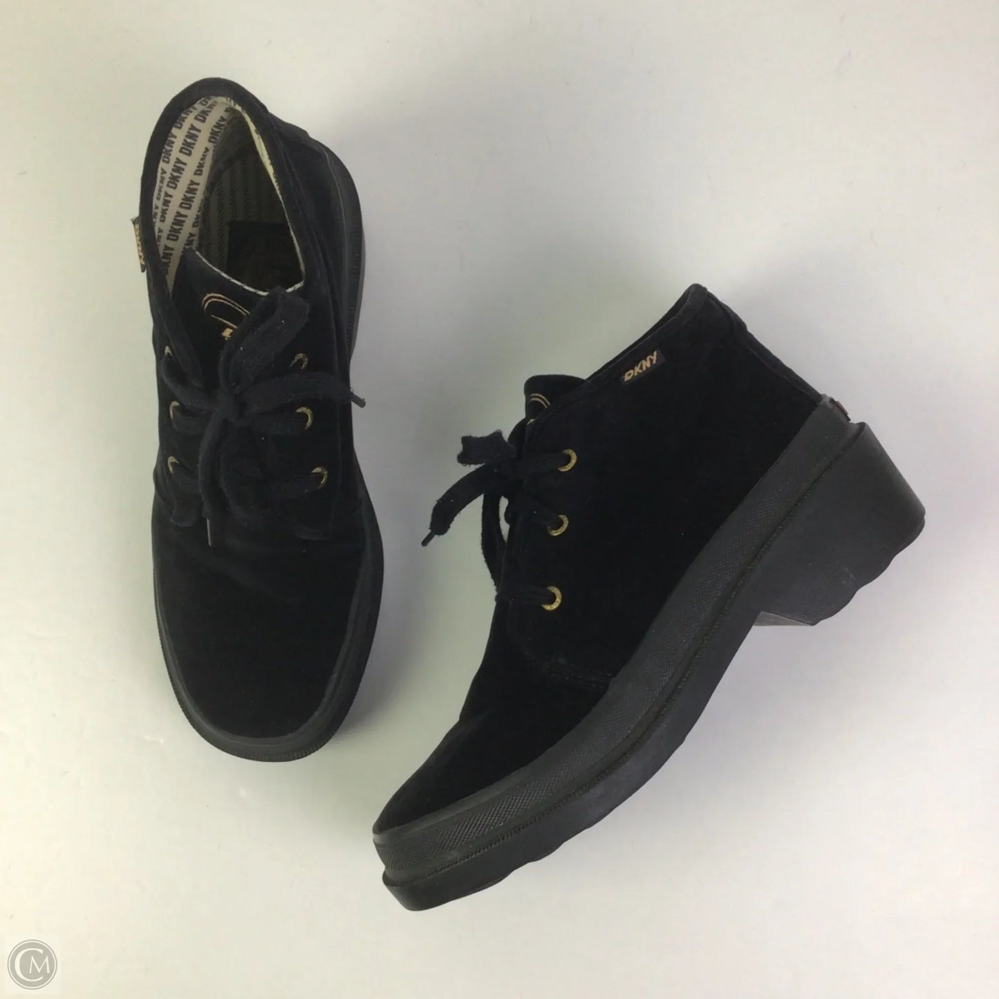 Shoes Flats By Dkny In Black, Size: 8.5