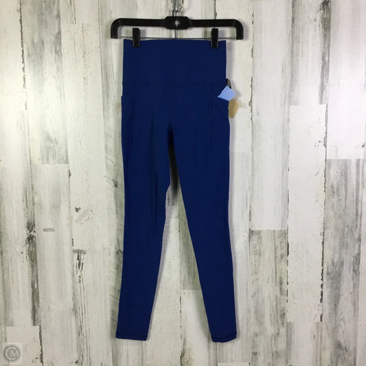 Athletic Leggings By Athleta In Blue, Size: Xxs