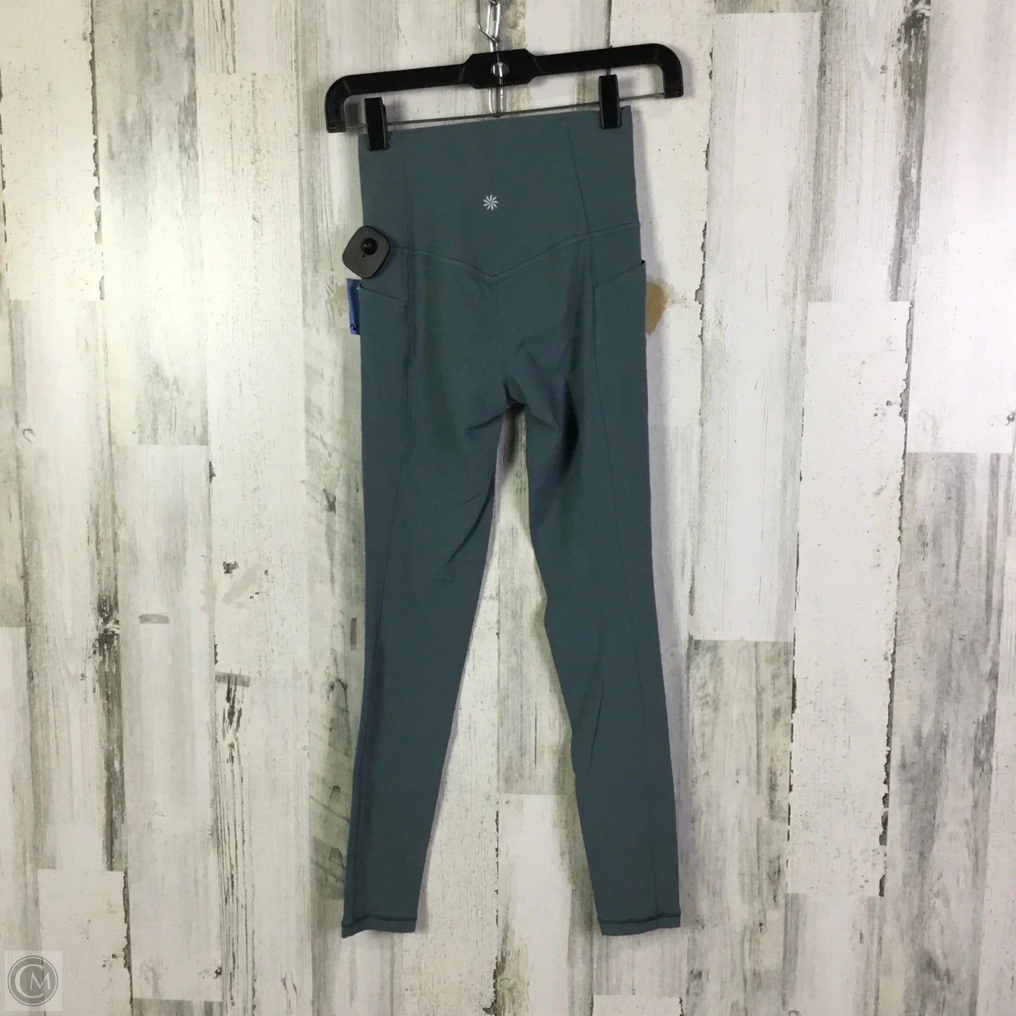 Athletic Leggings By Athleta In Green, Size: Xxs