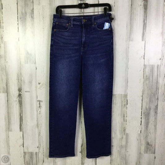 Jeans Straight By J. Crew In Blue Denim, Size: 4