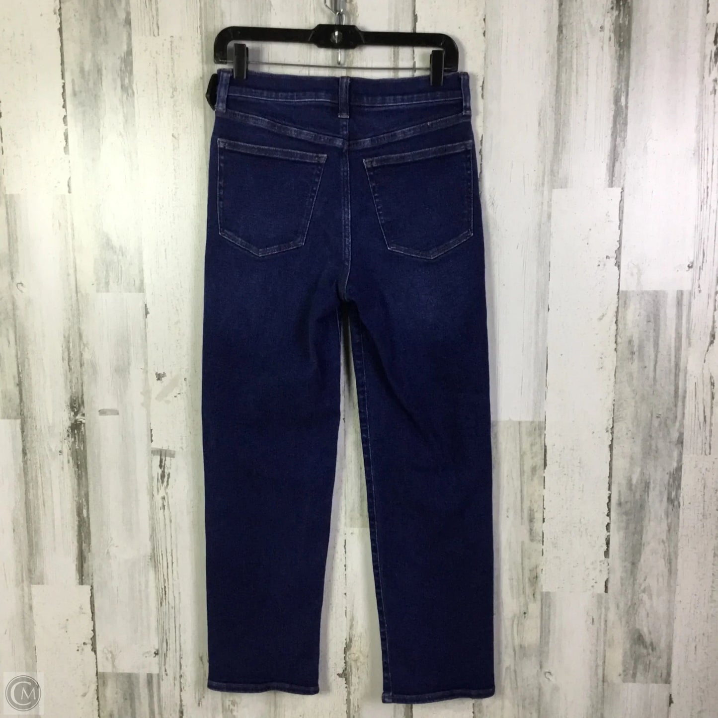 Jeans Straight By J. Crew In Blue Denim, Size: 4