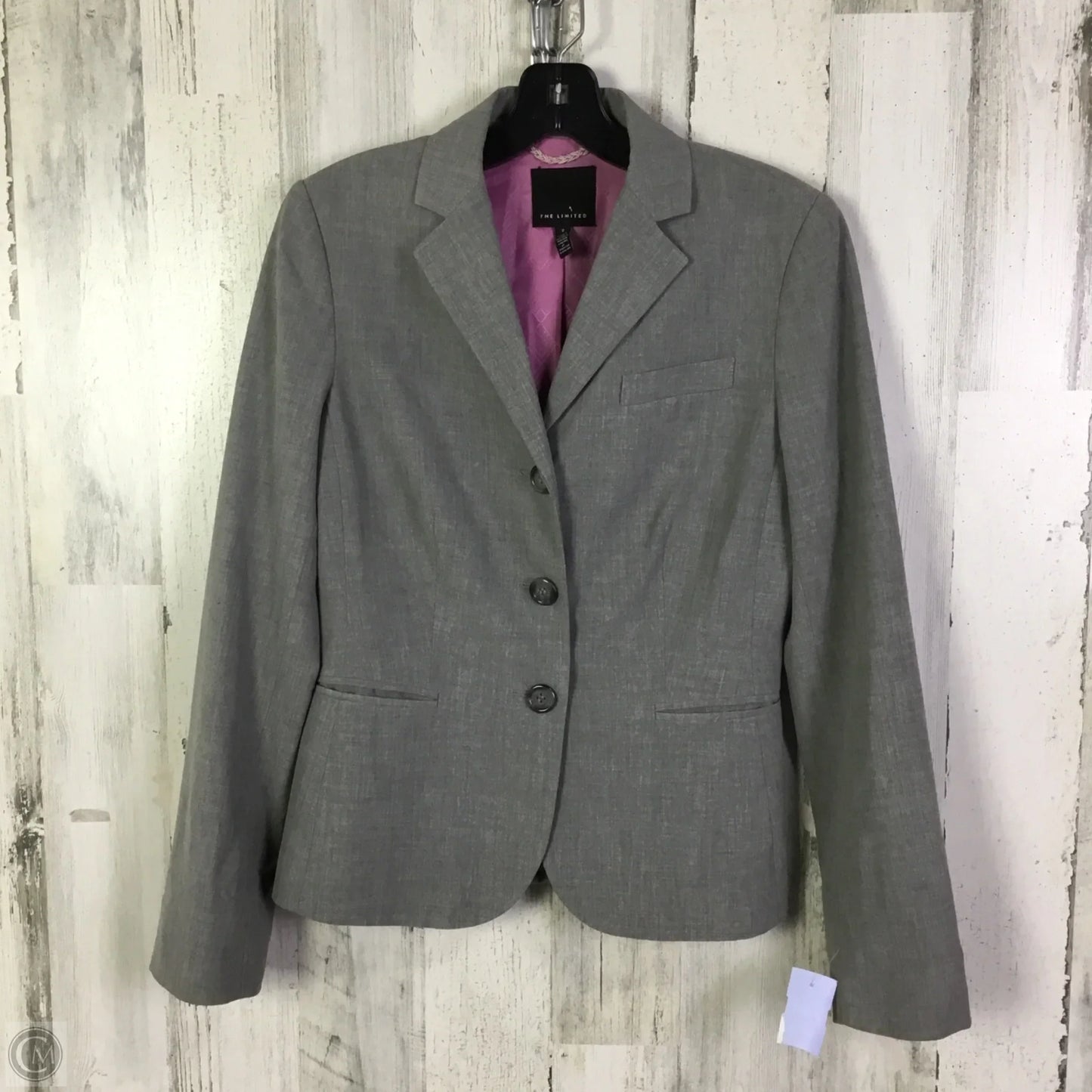 Blazer By Limited In Grey, Size: L