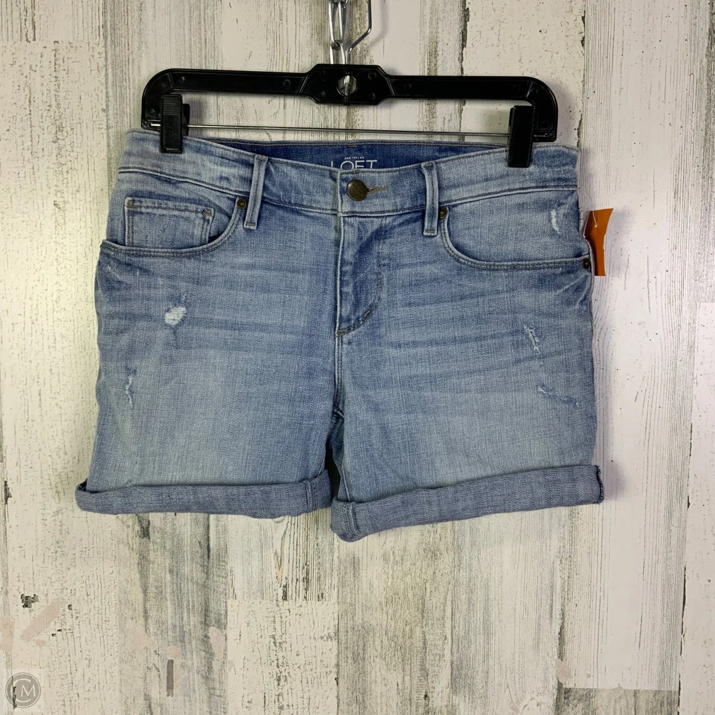 Shorts By Loft In Blue Denim, Size: 0