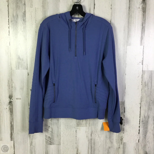 Athletic Jacket By Athleta In Blue, Size: M