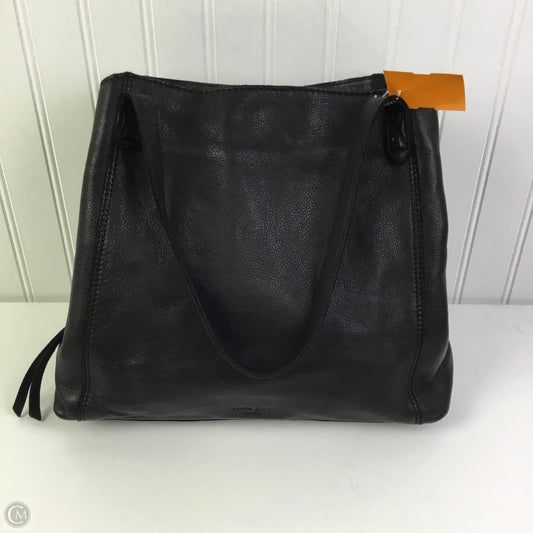 Handbag Leather By Margot, Size: Medium