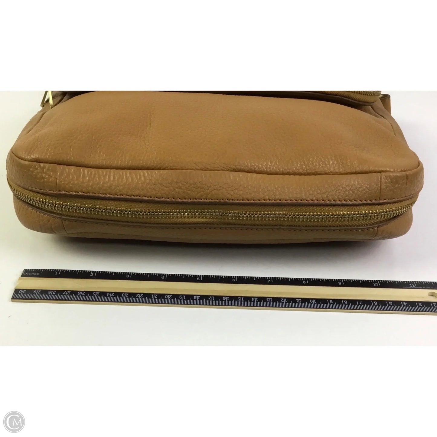 Crossbody Leather By Fossil, Size: Medium