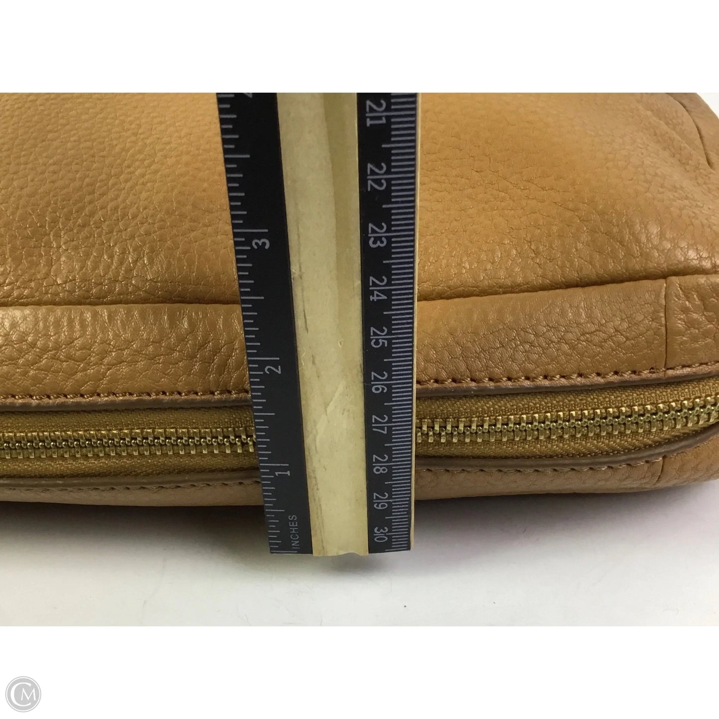 Crossbody Leather By Fossil, Size: Medium