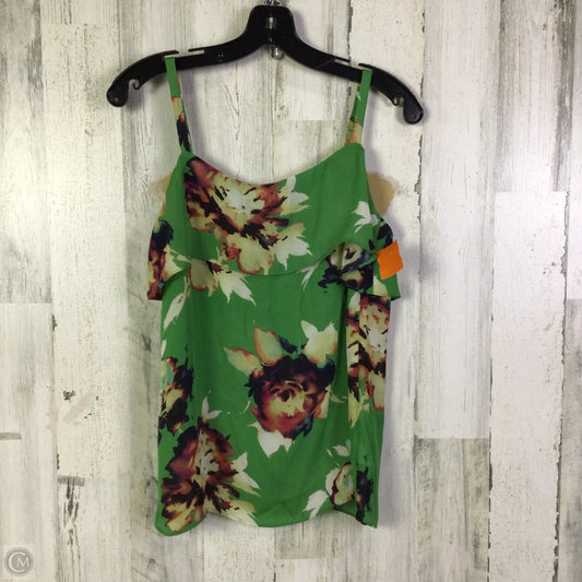 Blouse Sleeveless By Cabi In Green, Size: S