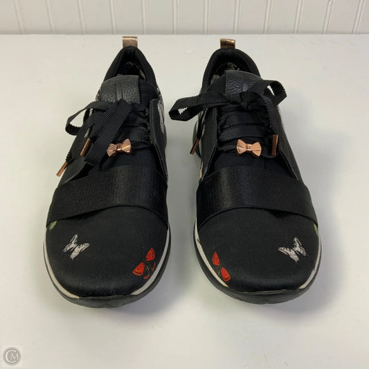Shoes Athletic By Ted Baker In Black & White, Size: 8.5