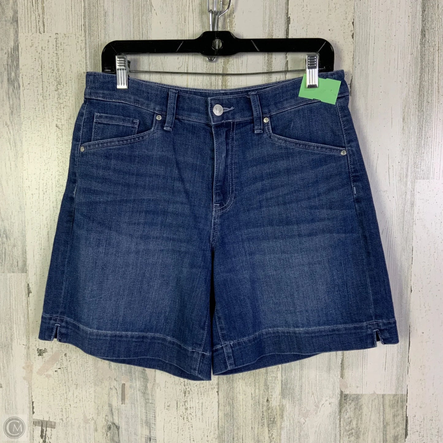 Shorts By Chicos In Blue Denim, Size: 6