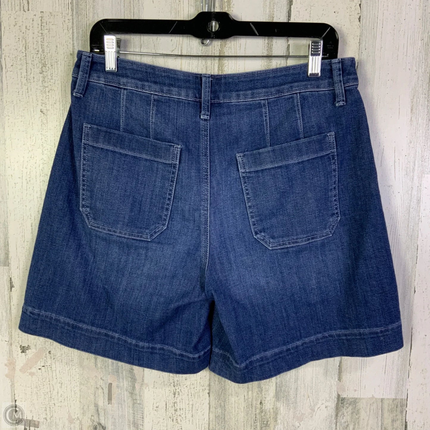 Shorts By Chicos In Blue Denim, Size: 6