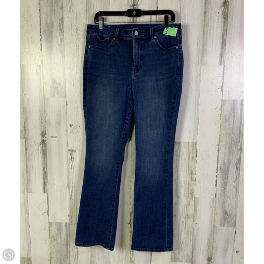 Jeans Boot Cut By Not Your Daughters Jeans In Blue Denim, Size: 12