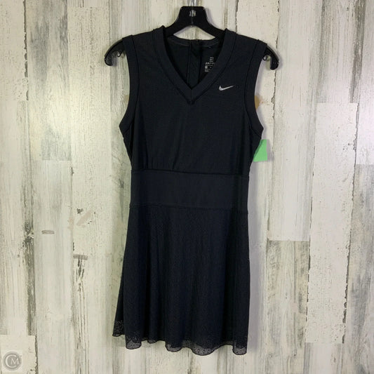 Athletic Dress By Nike Apparel In Black, Size: M