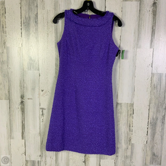 Dress Designer By Kate Spade In Purple, Size: S