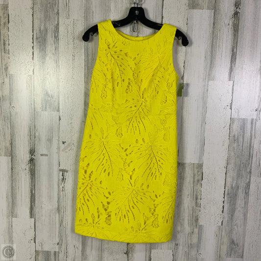 Dress Casual Short By Talbots In Yellow, Size: 2