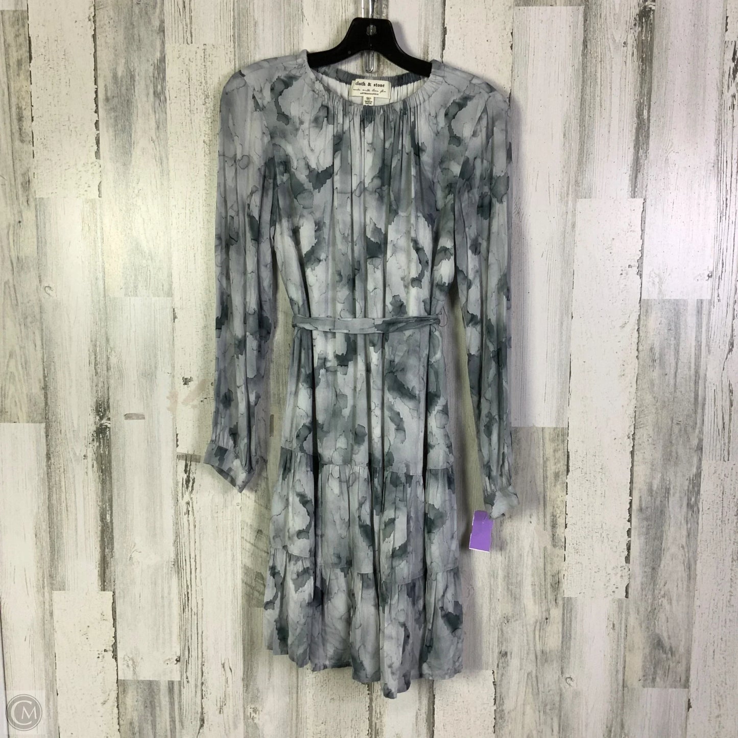 Dress Casual Short By Cloth & Stone In Grey, Size: S