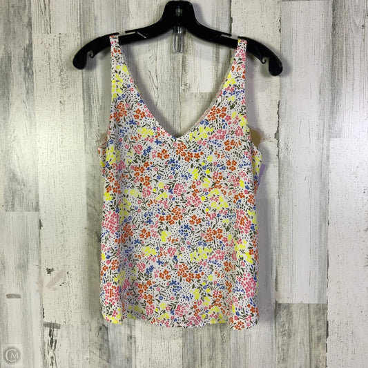 Blouse Sleeveless By Loft In Multi-colored, Size: Xs