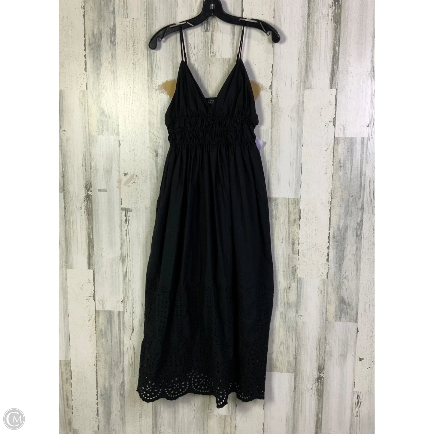 Dress Casual Maxi By J. Crew In Black, Size: S