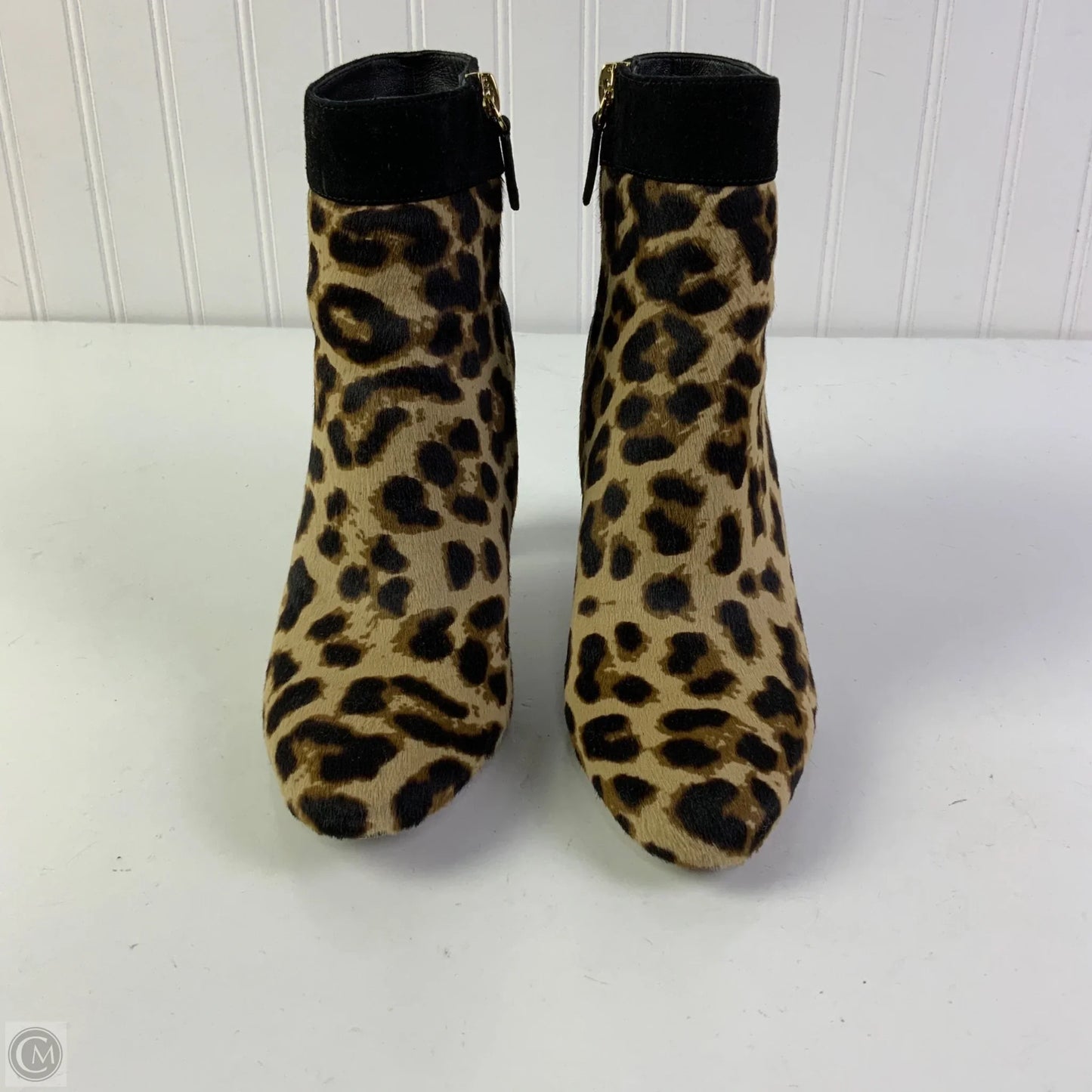Boots Designer By Diane Von Furstenberg In Animal Print, Size: 6