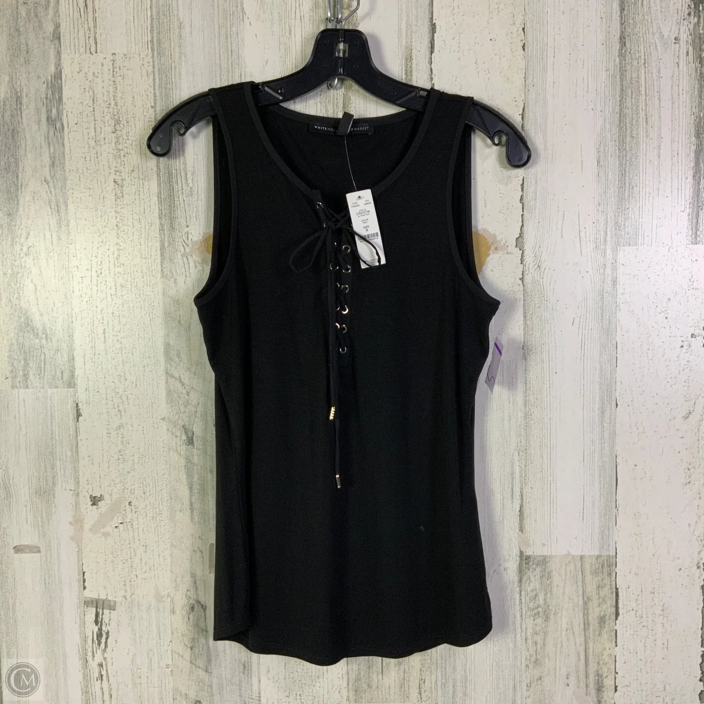 Top Sleeveless By White House Black Market In Black, Size: S