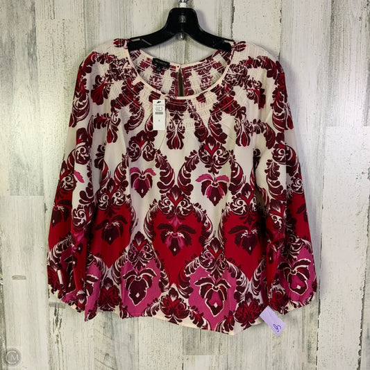 Top 3/4 Sleeve By Talbots In Pink, Size: S