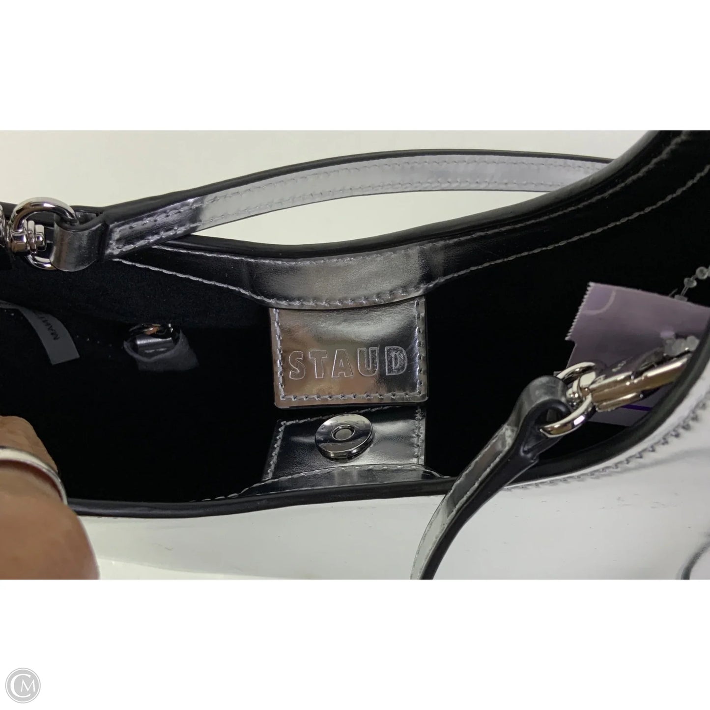 Crossbody Leather By Cma, Size: Medium