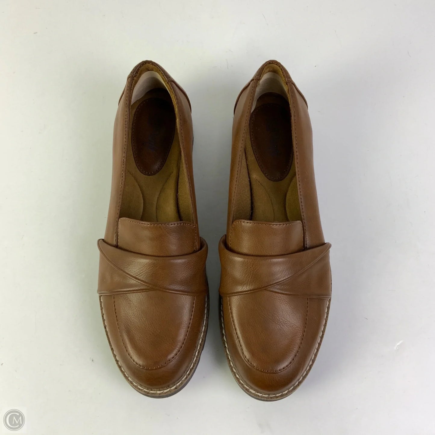 Shoes Flats By Sofft In Brown, Size: 9.5
