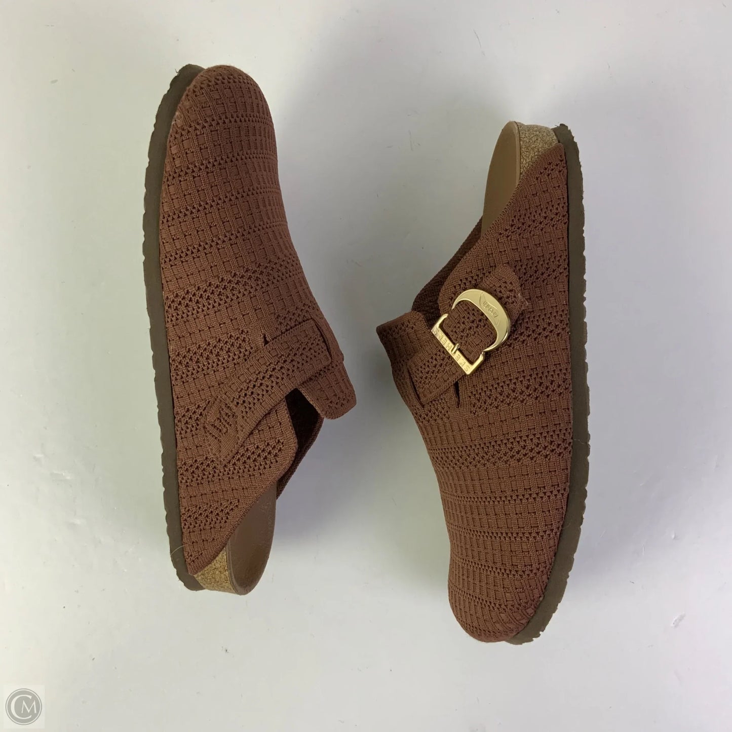 Shoes Flats By Skechers In Brown, Size: 10