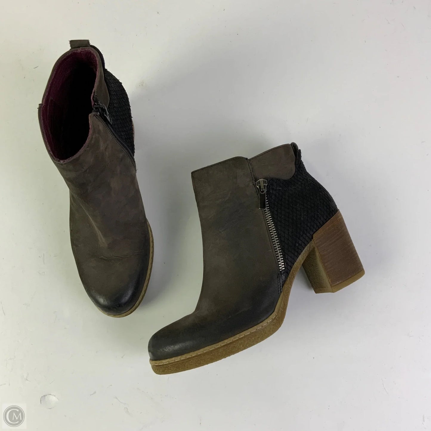 Boots Leather By Sundance In Taupe, Size: 8
