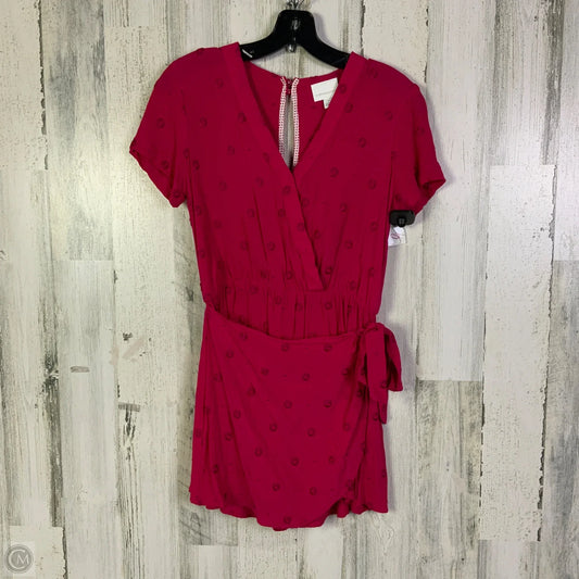 Romper By Anthropologie In Pink, Size: Xs