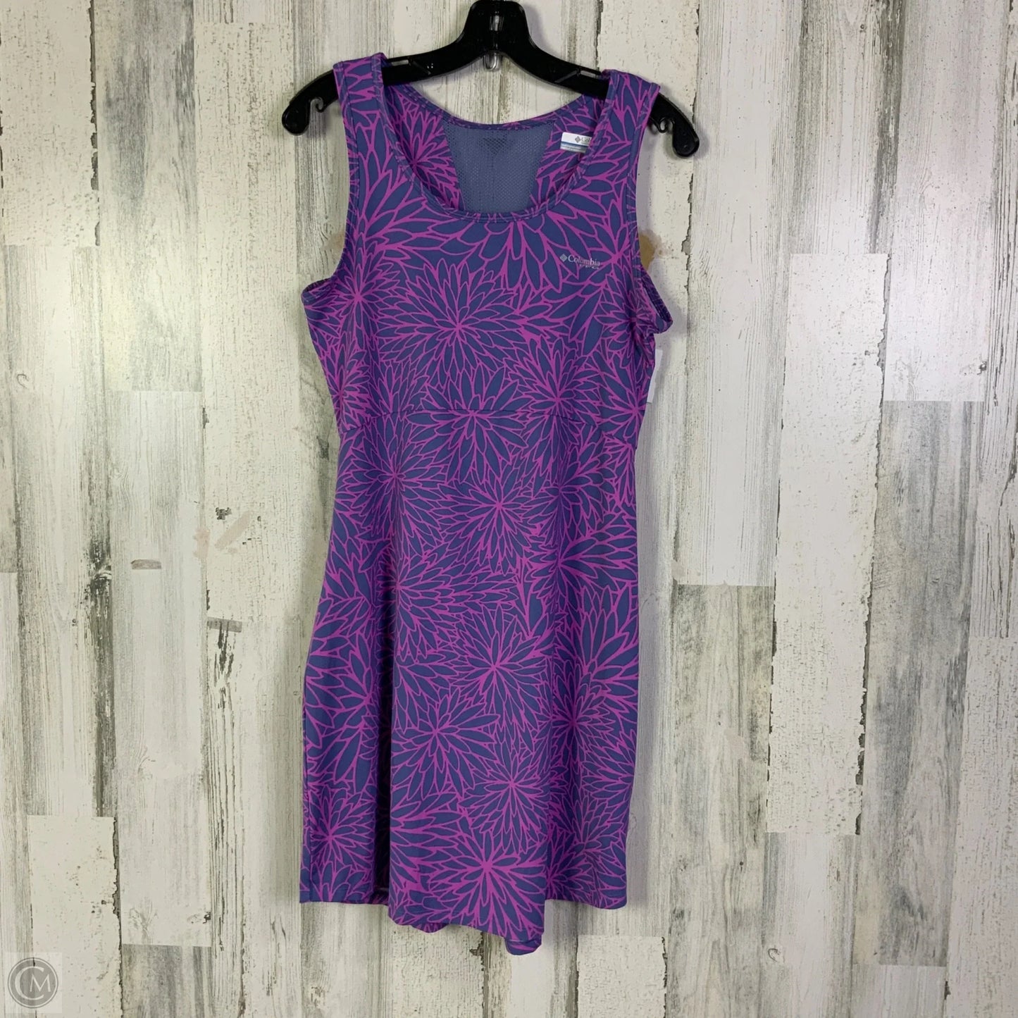 Athletic Dress By Columbia In Blue & Pink, Size: M