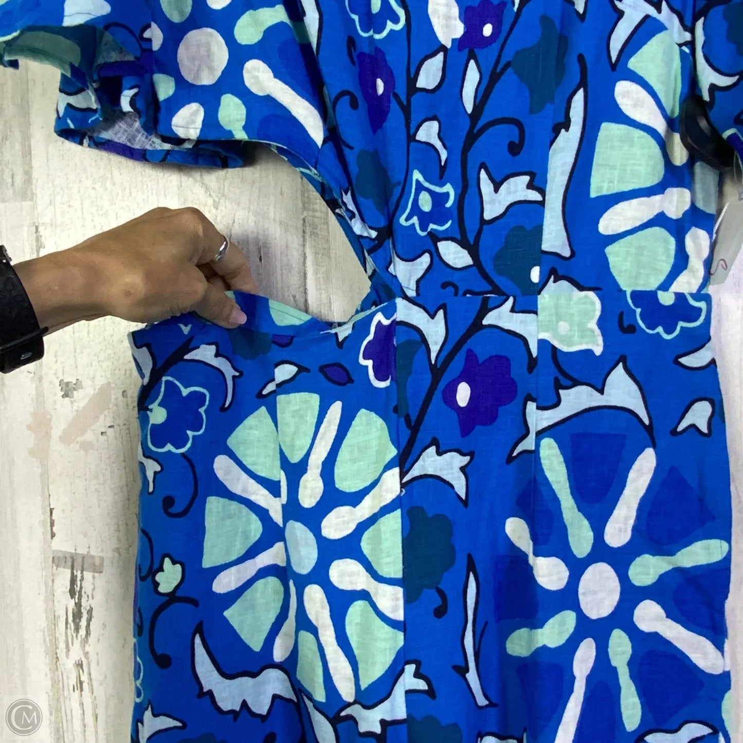 Jumpsuit By Rhode In Blue, Size: M