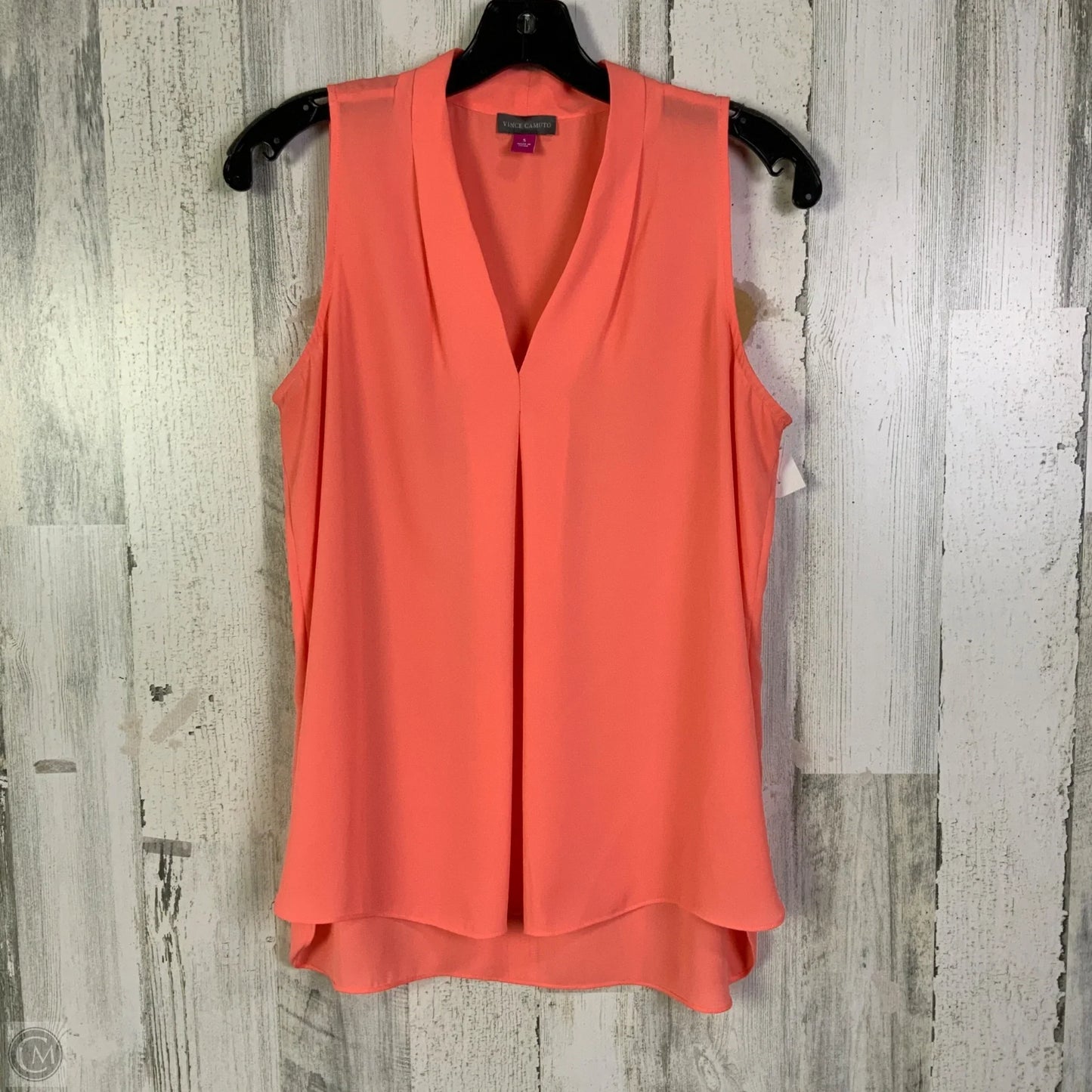 Top Sleeveless By Vince Camuto In Peach, Size: S