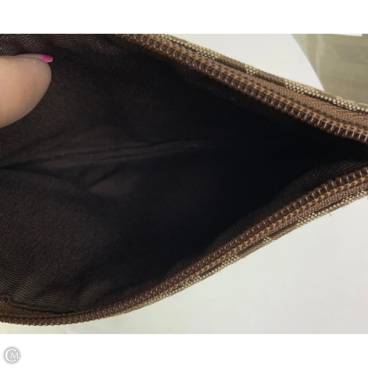 Coin Purse Designer By Coach, Size: Medium