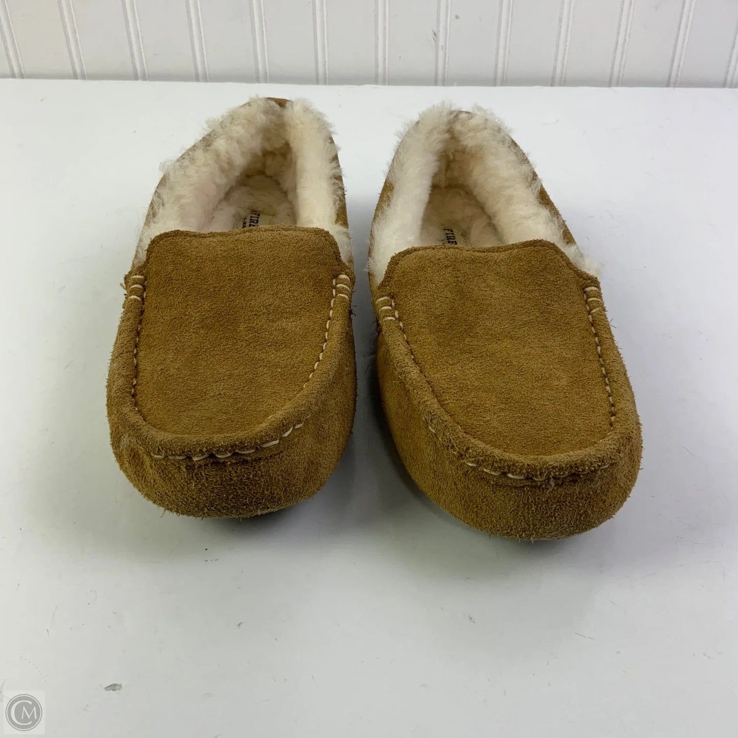Slippers By Clothes Mentor In Brown, Size: 9