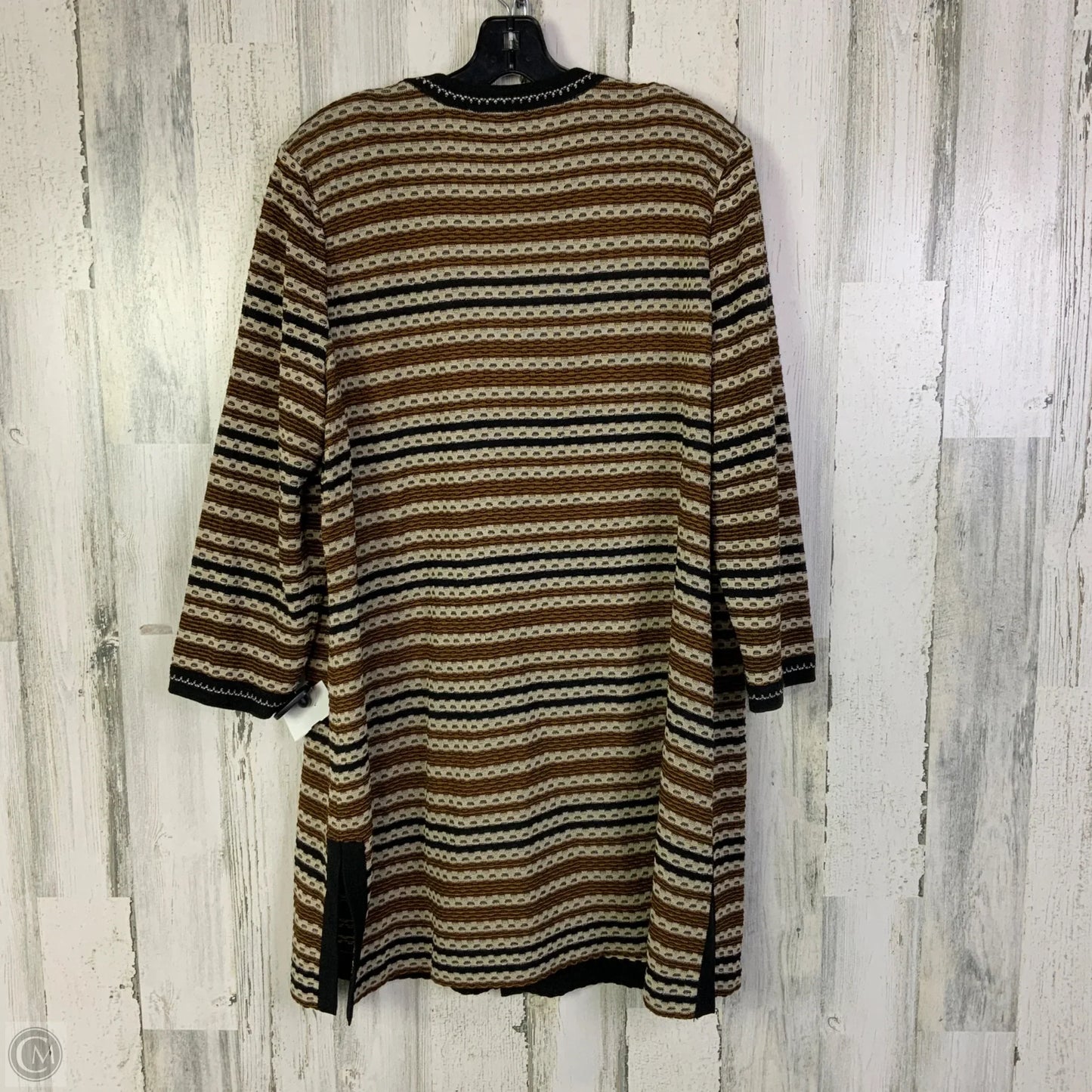 Sweater 2pc By Ming Wang In Brown, Size: Xl