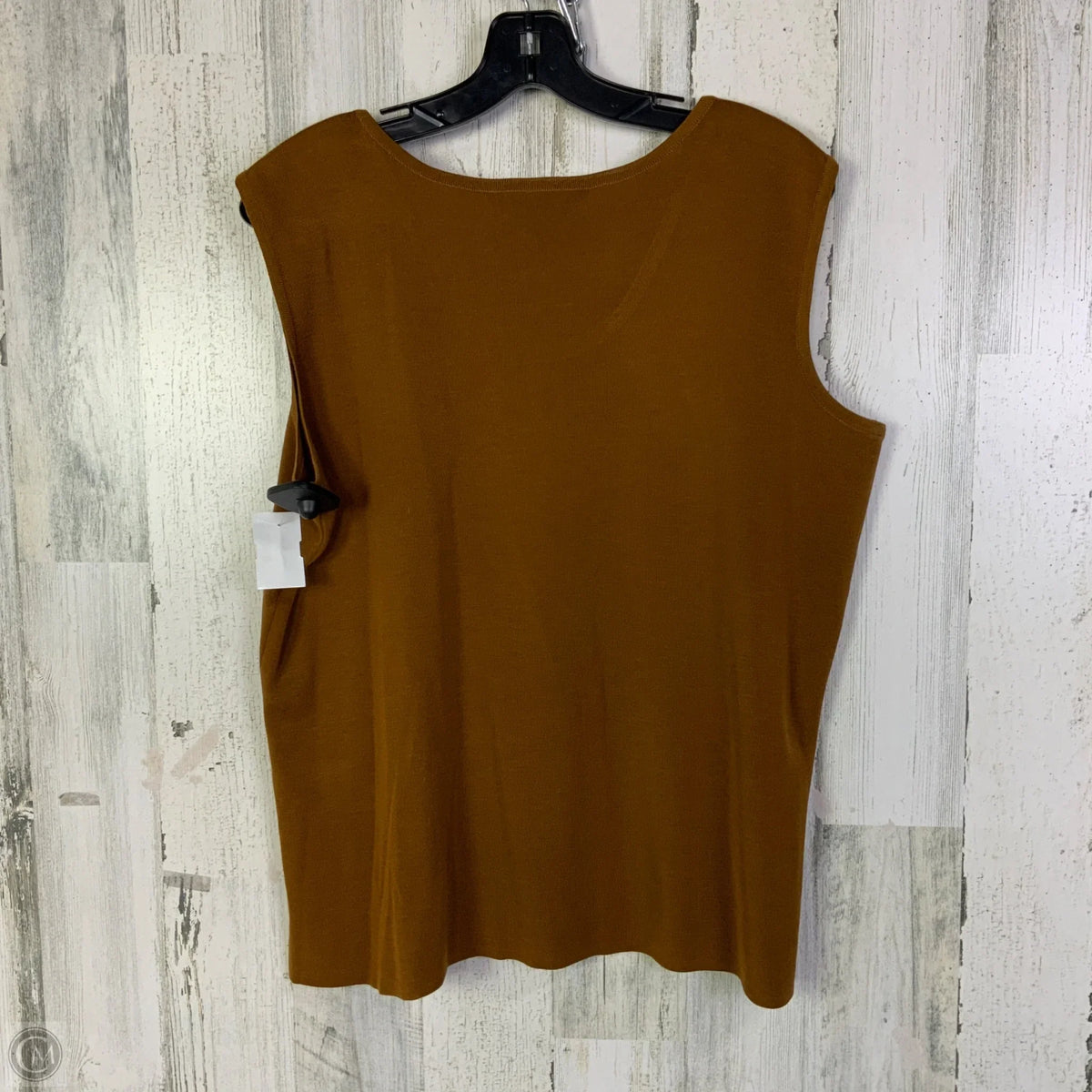 Sweater 2pc By Ming Wang In Brown, Size: Xl