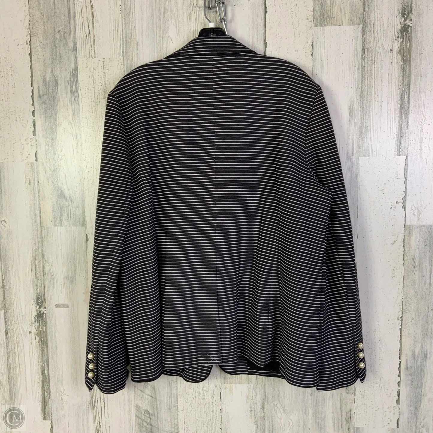 Blazer By Ann Taylor In Black, Size: 1x