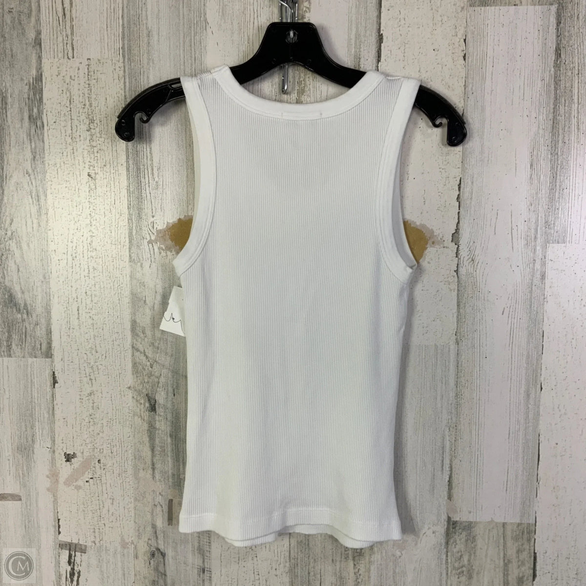 Tank Top Designer By Agolde In White, Size: M