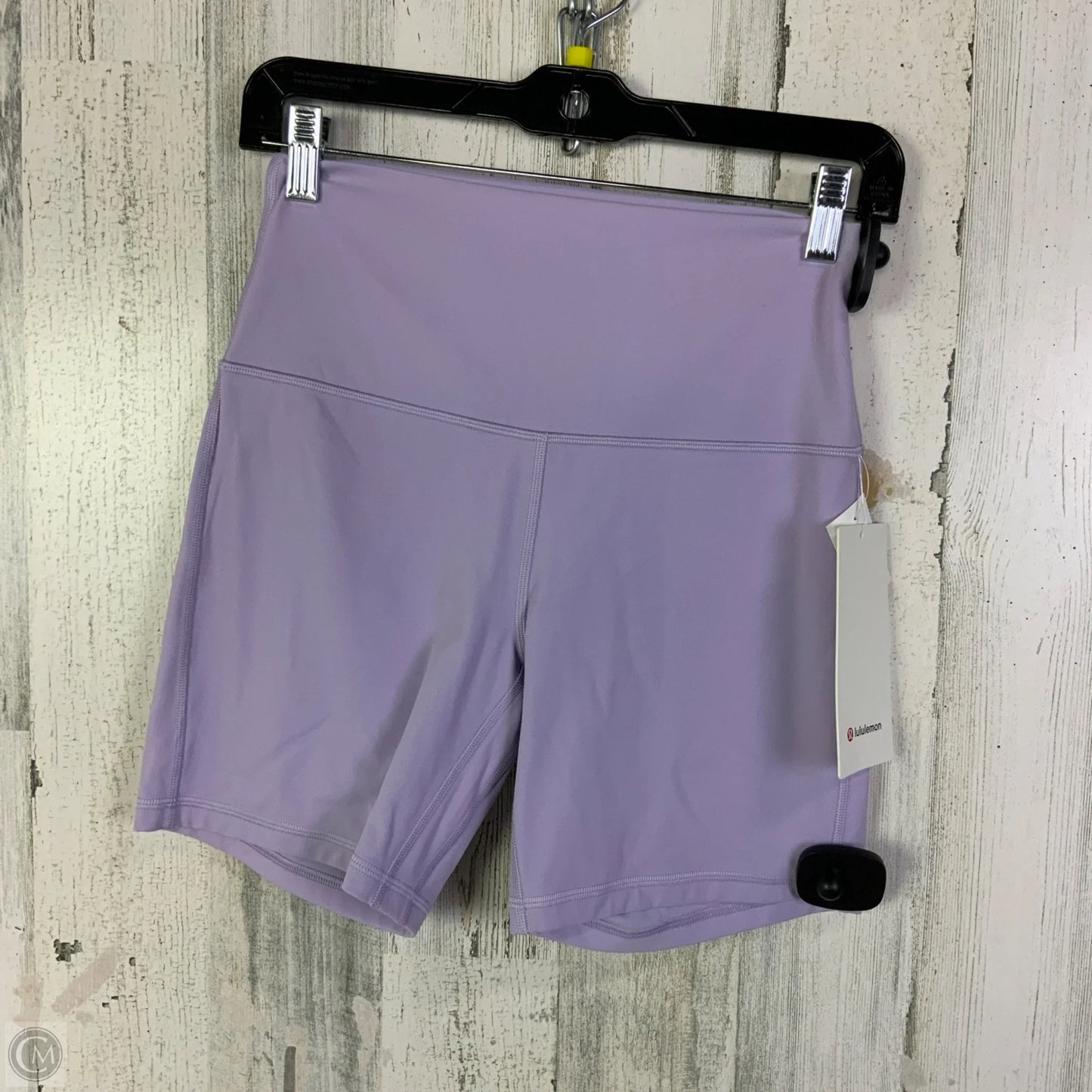 Athletic Shorts By Lululemon In Purple, Size: 8