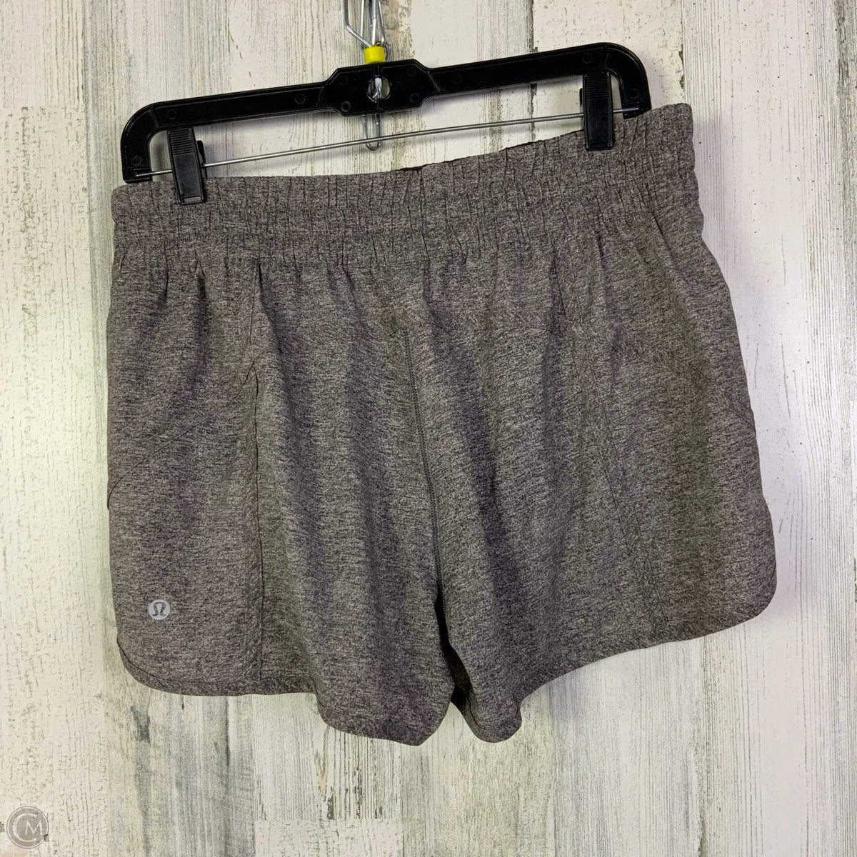 Athletic Shorts By Lululemon In Grey, Size: 12