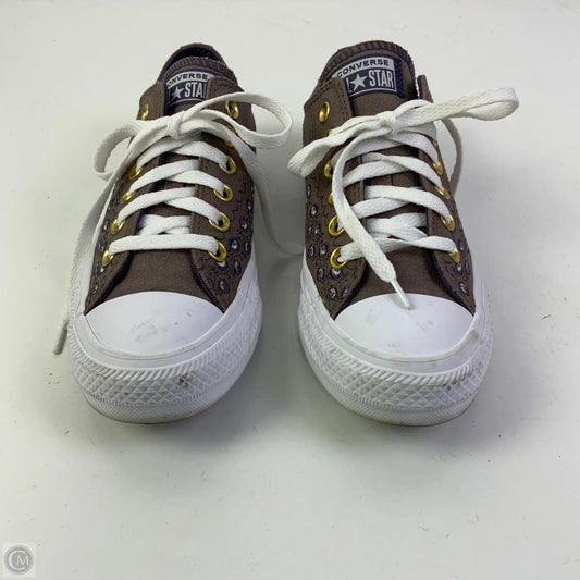 Shoes Sneakers By Converse In Taupe, Size: 6.5