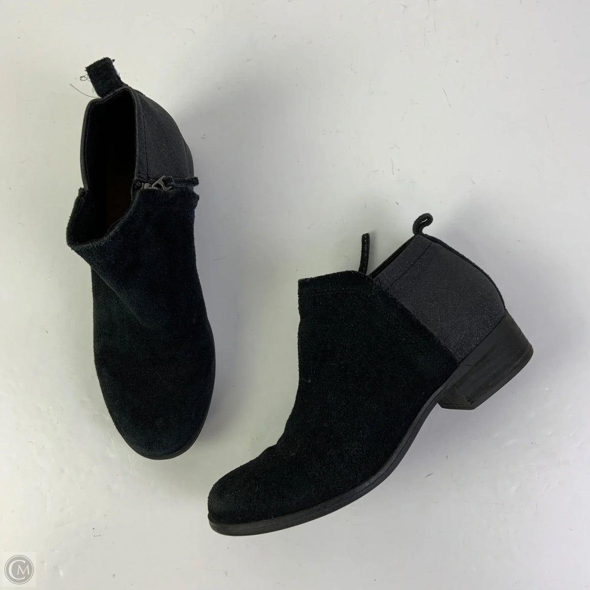 Boots Ankle Heels By Toms In Black, Size: 7