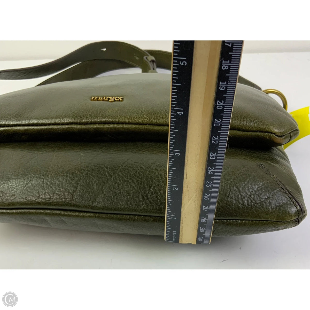 Crossbody Leather By Margot, Size: Medium