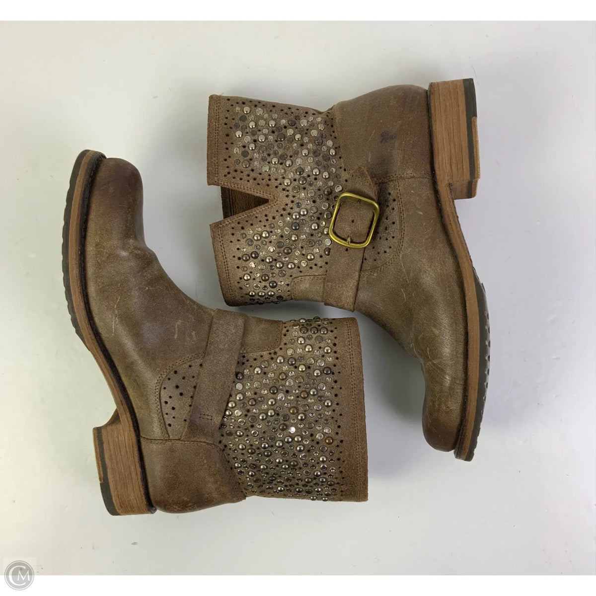 Boots Designer By Frye In Brown, Size: 10