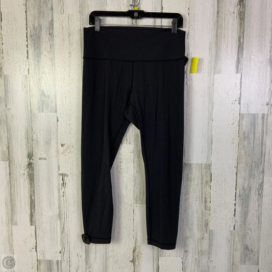 Athletic Leggings By Lululemon In Black, Size: 12