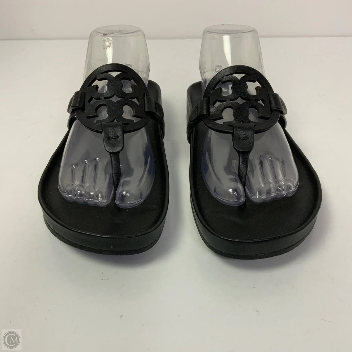 Sandals Designer By Tory Burch In Black, Size: 8.5