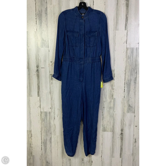 Jumpsuit By Banana Republic In Blue Denim, Size: S