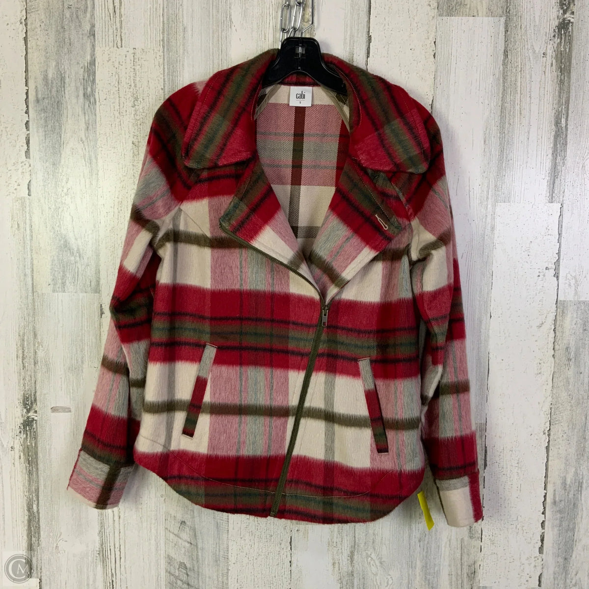 Jacket Fleece By Cabi In Red, Size: S